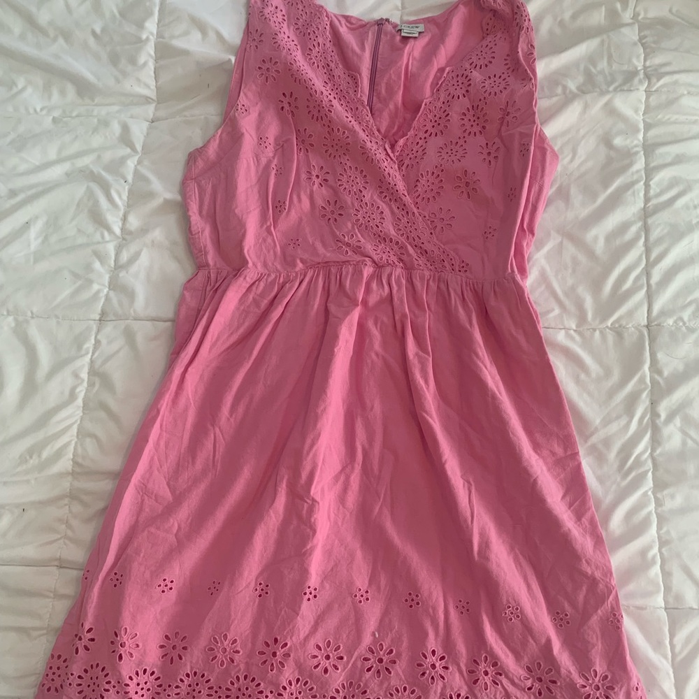 Jcrew Eyelet Dress